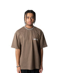 DON'T DIE BEFORE YOU'RE DEAD OVERSIZED TEE - Brown