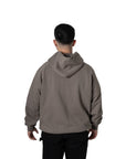 DON'T DIE BEFORE YOU'RE DEAD OVERSIZED HOODIE - Charcoal Grey