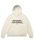 DON'T DIE BEFORE YOU'RE DEAD OVERSIZED HOODIE - Rice Apricot