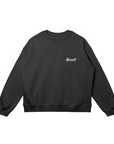 DON'T DIE BEFORE YOU'RE DEAD OVERSIZED SWEATSHIRT - Black